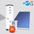High temperature disinfection 300L duplex stainless steel solar water heater for picine